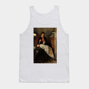 Waiting - An English Fireside of 1854-55 by Ford Madox Brown Tank Top